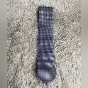 NWT Robert Talbott Tie Best Of Class Luxury Geometric Blue Gray Silk 59 Inches